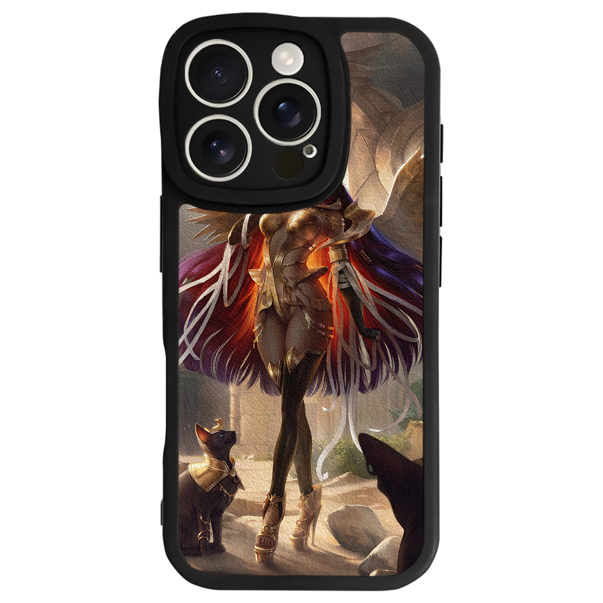 （画像用） 遊☆戯☆王 Yu-Gi-Oh! 【iPhone 16シリーズ対応】シリコンスマホケース（レザー調） 材質：シリコン
